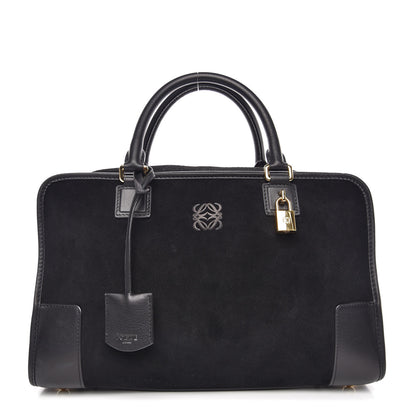 Loewe Suede Calfskin Amazona Black 1 of 6