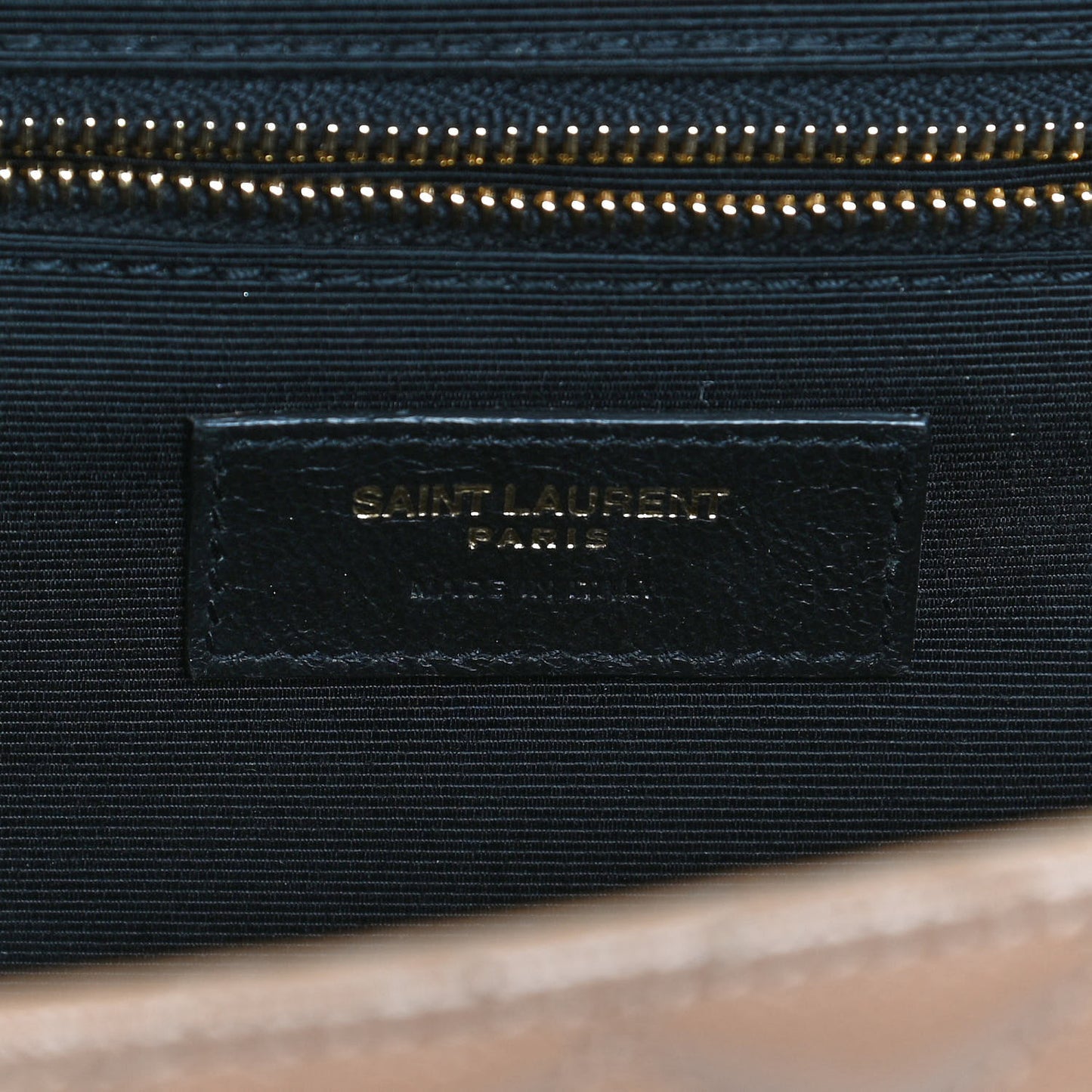 Grain De Poudre Textured Mixed Matelasse Triquilt Large Monogram Satchel Cork