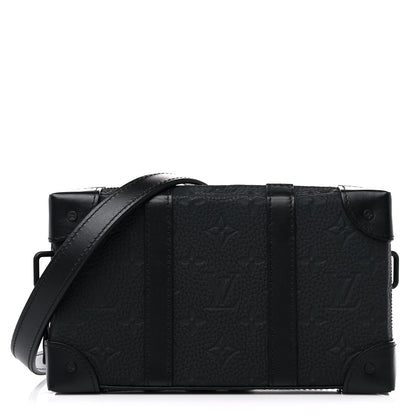 Louis Vuitton Taurillon Monogram Soft Trunk Wallet Black 1 of 10