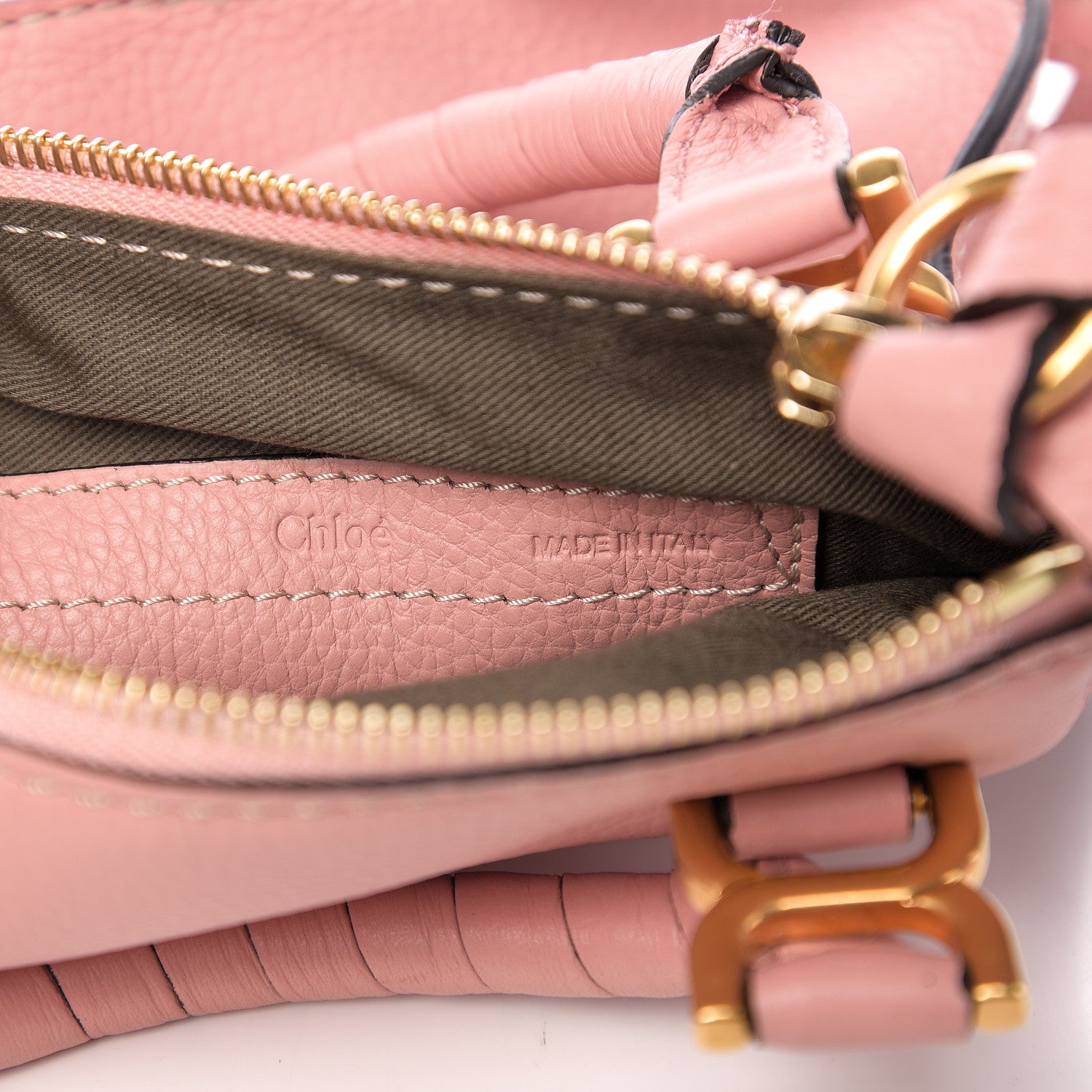 Chloe Calfskin Mini Marcie Satchel Anemone Pink 5 of 8