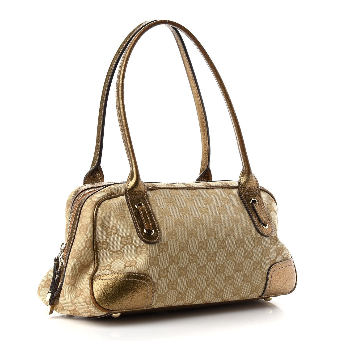 Monogram Small Princy Satchel Metallic