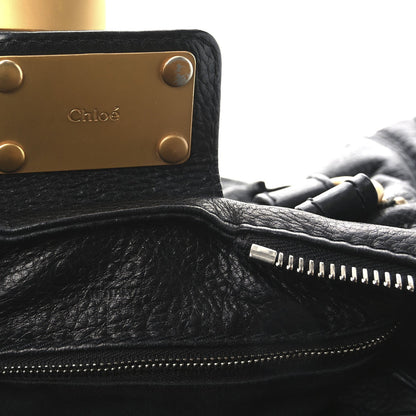 Chloe Calfskin Medium Paddington Satchel Black 3 of 5