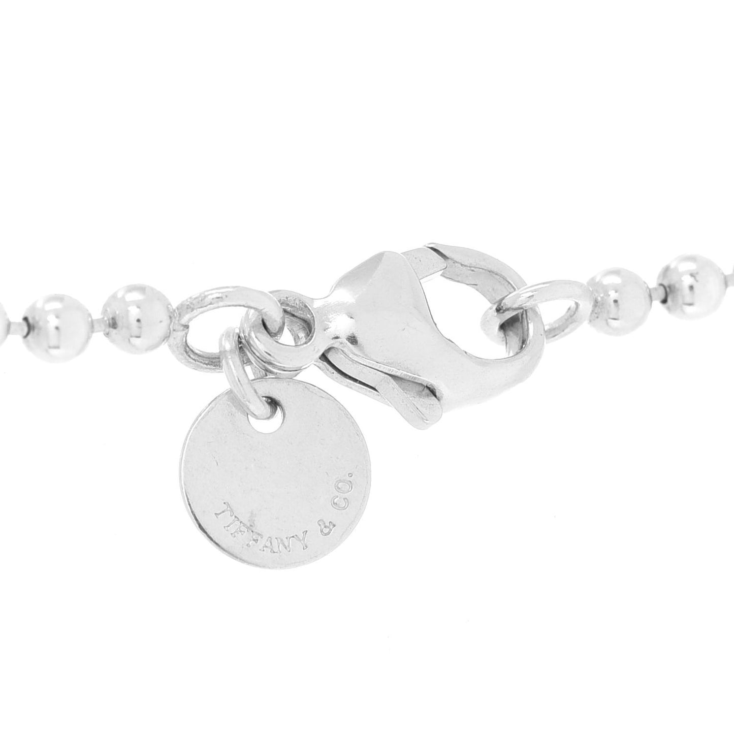 Sterling Silver Long Return to Tiffany Heart Pendant Necklace