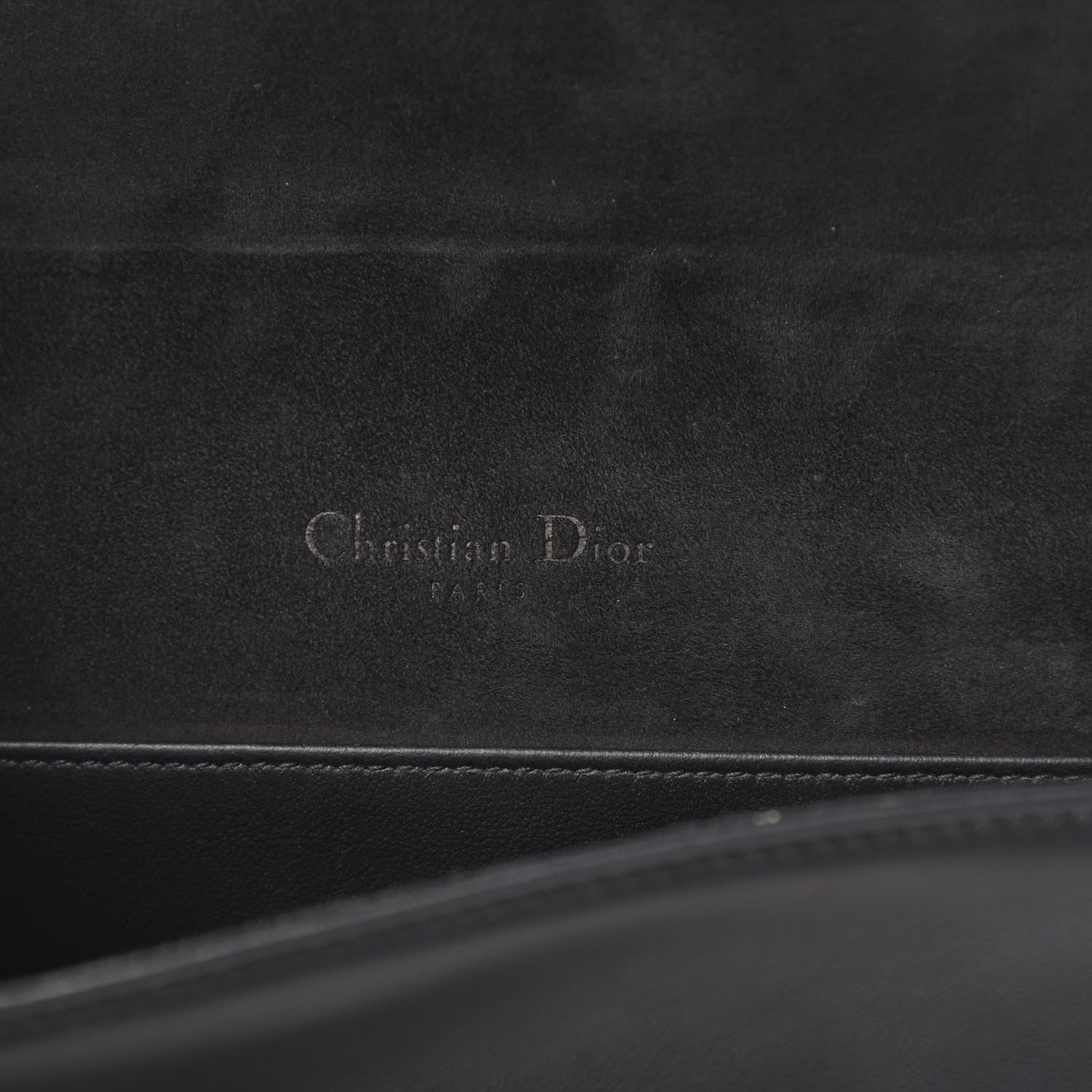 Christian Dior Calfskin Toile de Jouy Carnivora Wallet On Chain Pouch White 7 of 12