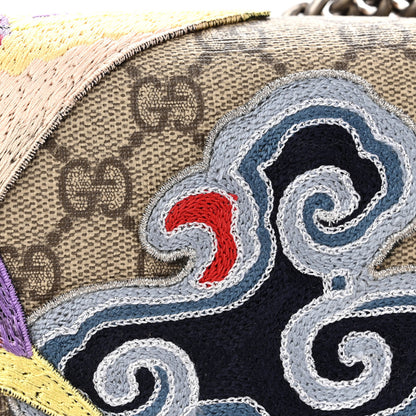 Gucci GG Supreme Monogram Embroidered Medium Dionysus Shoulder Bag Taupe 11 of 15