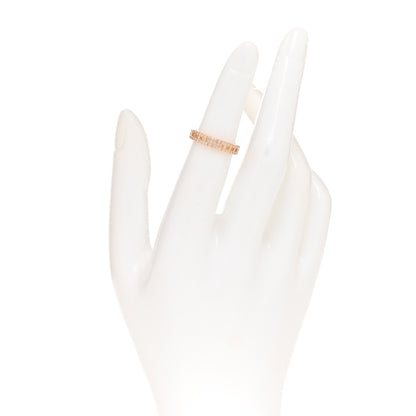 Tiffany 18K Rose Gold Diamond Narrow T True Band Ring 47 4.25 2 of 4