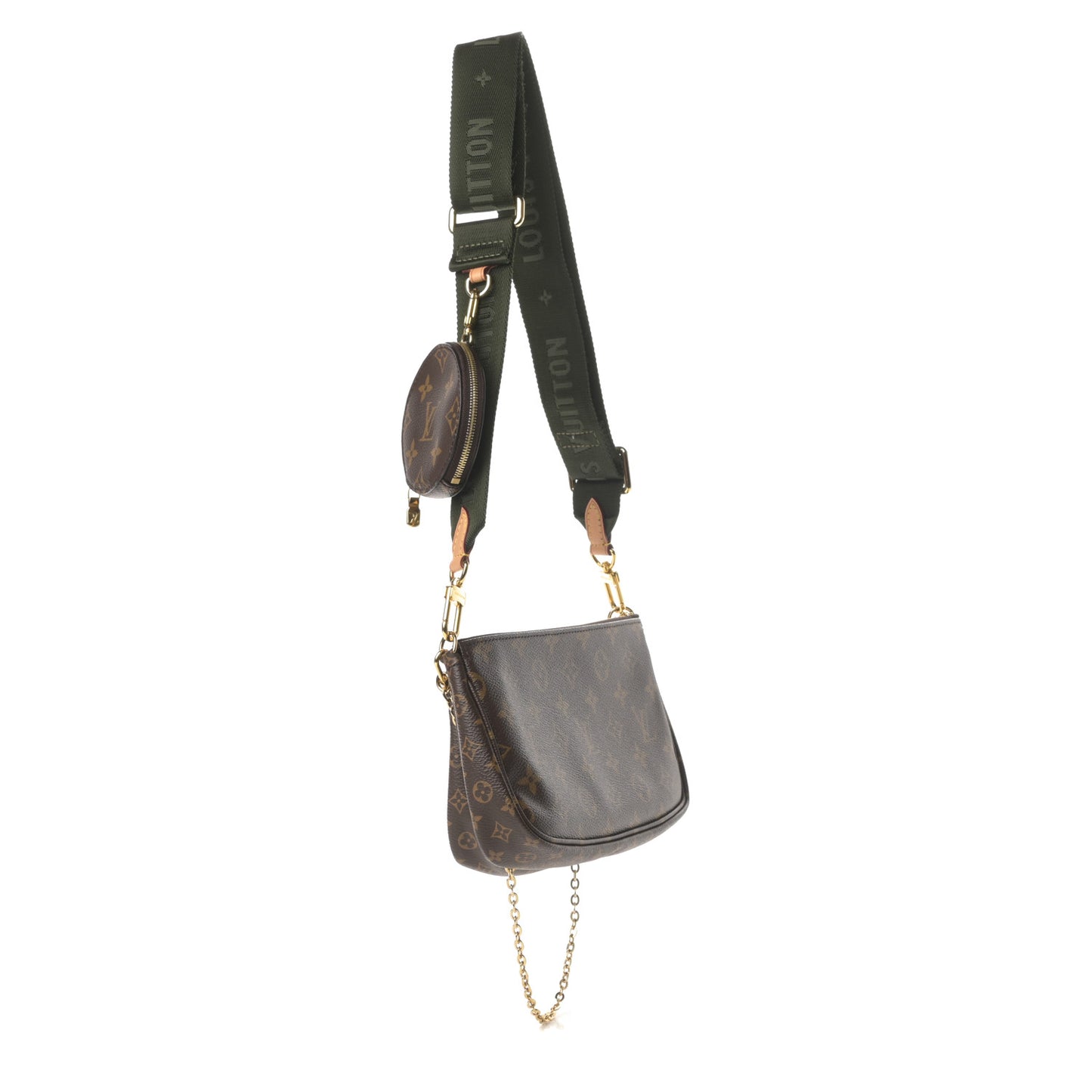 Monogram Multi Pochette Accessories Kaki