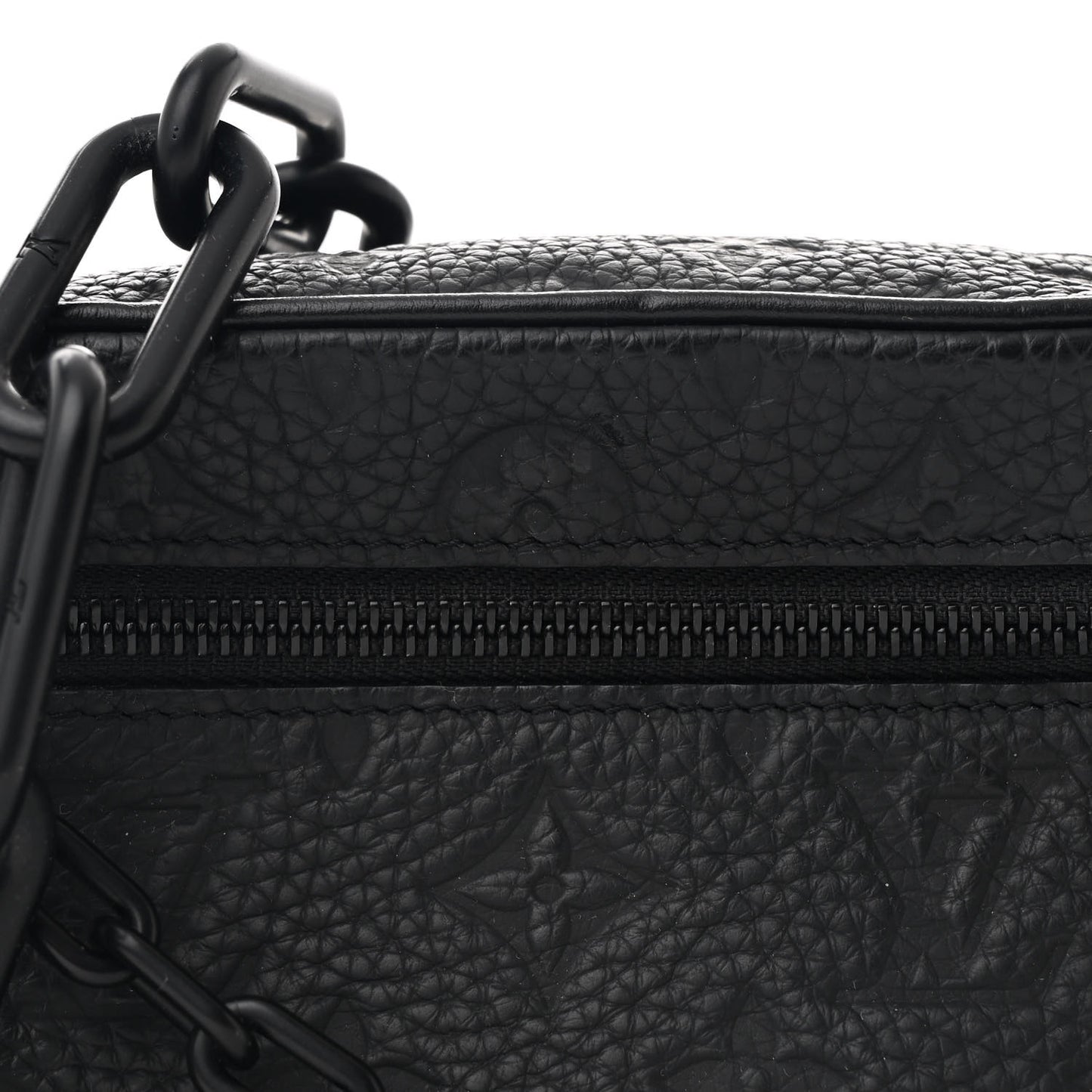 Taurillon Monogram Mini Soft Trunk Black