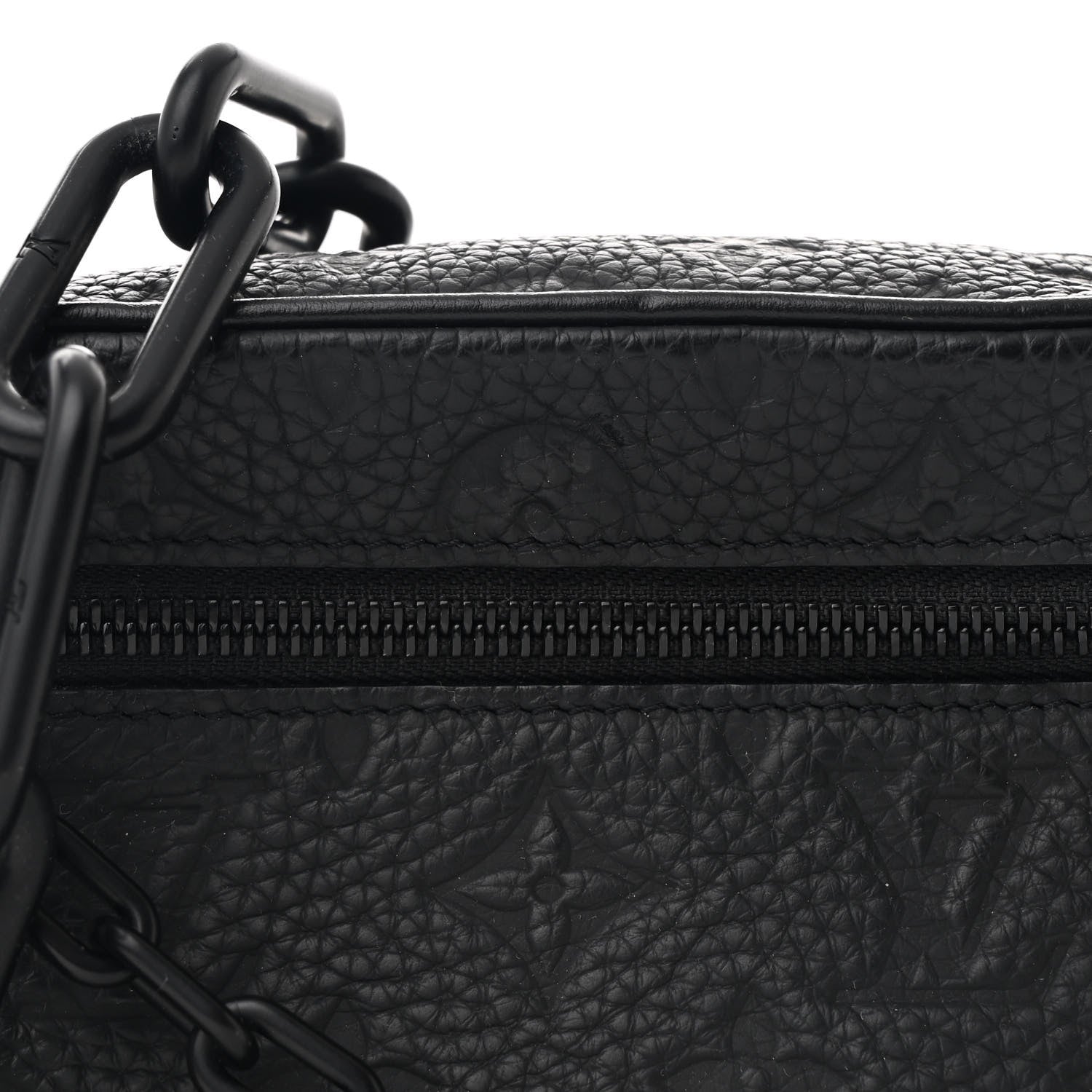 Louis Vuitton Taurillon Monogram Mini Soft Trunk Black 8 of 11