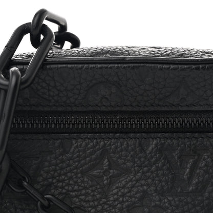 Louis Vuitton Taurillon Monogram Mini Soft Trunk Black 8 of 11
