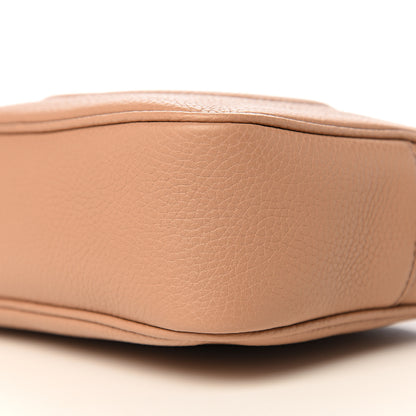 Gucci Pebbled Calfskin Small Soho Disco Bag Camelia 8 of 9