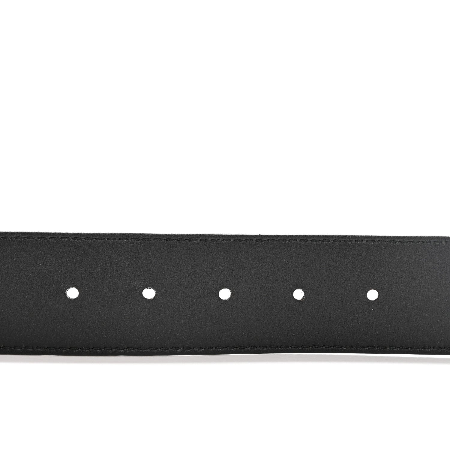 Gucci Moon Calfskin Nickel Double G 40mm Belt 80 32 Black 4 of 10