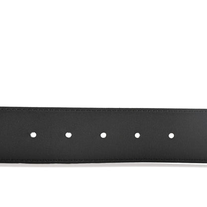 Gucci Moon Calfskin Nickel Double G 40mm Belt 80 32 Black 4 of 10