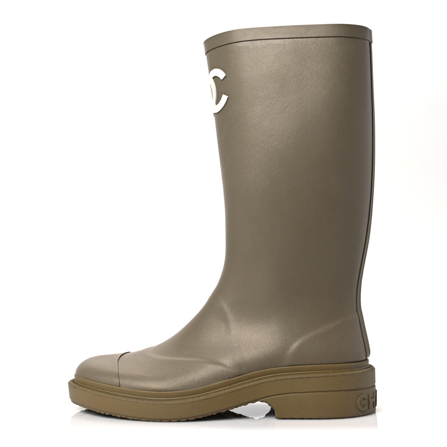 Caoutchouk CC High Boots 37 Dark Beige