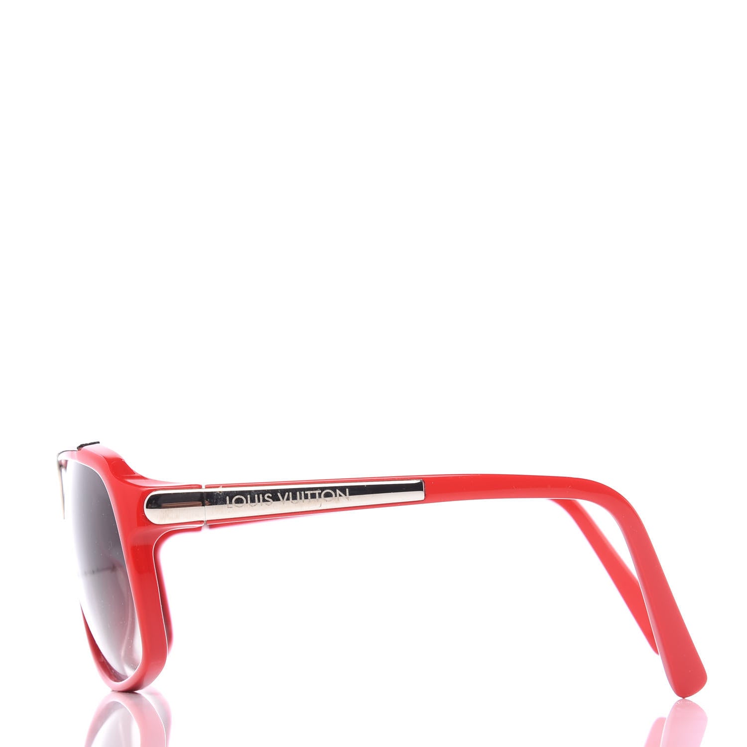 Louis Vuitton Acetate Evidence Sunglasses Z0286E Red 3 of 8