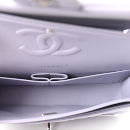 Chanel Caviar Quilted Medium Double Flap Light Purple 5 of 9