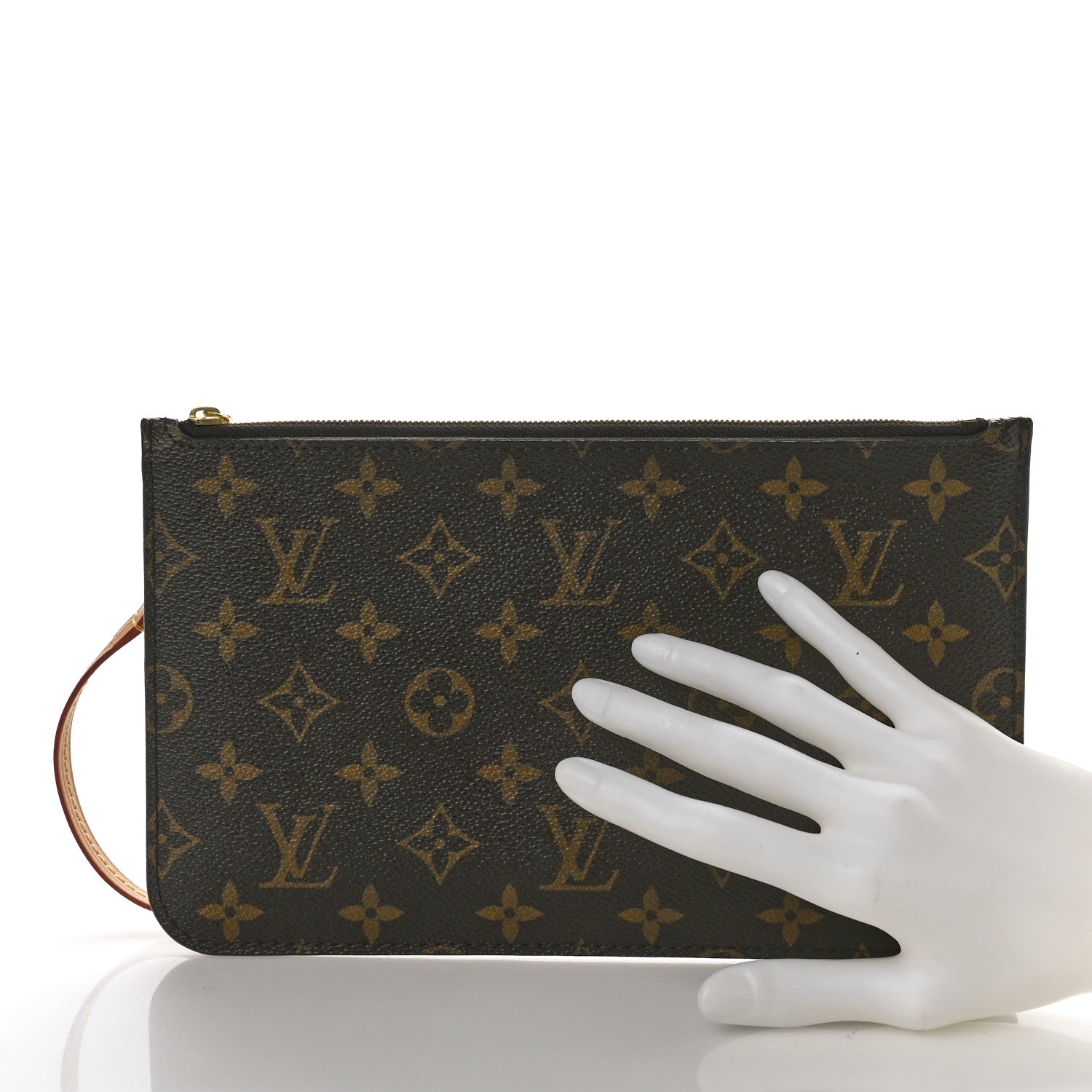 Louis Vuitton Monogram Neverfull MM GM Pochette 2 of 8