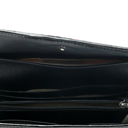 Burberry Supernova Check Penrose Continental Wallet Black 8 of 8