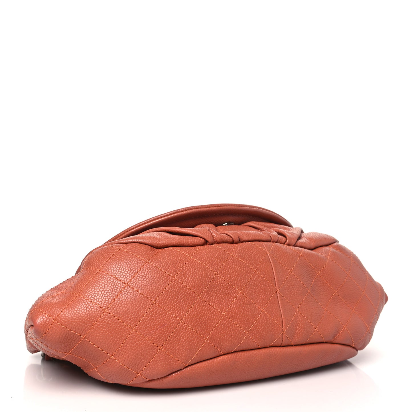 Caviar Half Moon Large Flap Pink