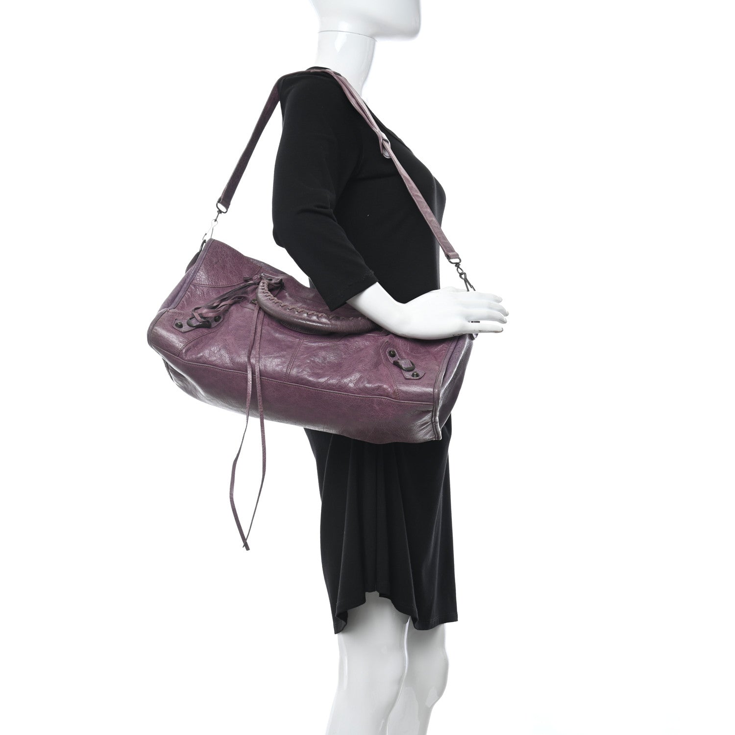 Balenciaga Agneau Classic Hardware Part Time Murier 2 of 18