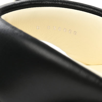 Chanel Lambskin Padded Pool Thong Sandals 40 Black 7 of 11