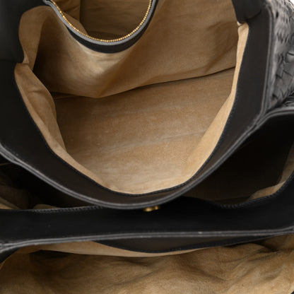 Bottega Veneta Nappa Intrecciato Medium Roma Tote Ferro Gray 5 of 9