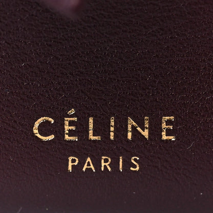 Celine Smooth Calfskin Blade Flap Burgundy 6 of 9