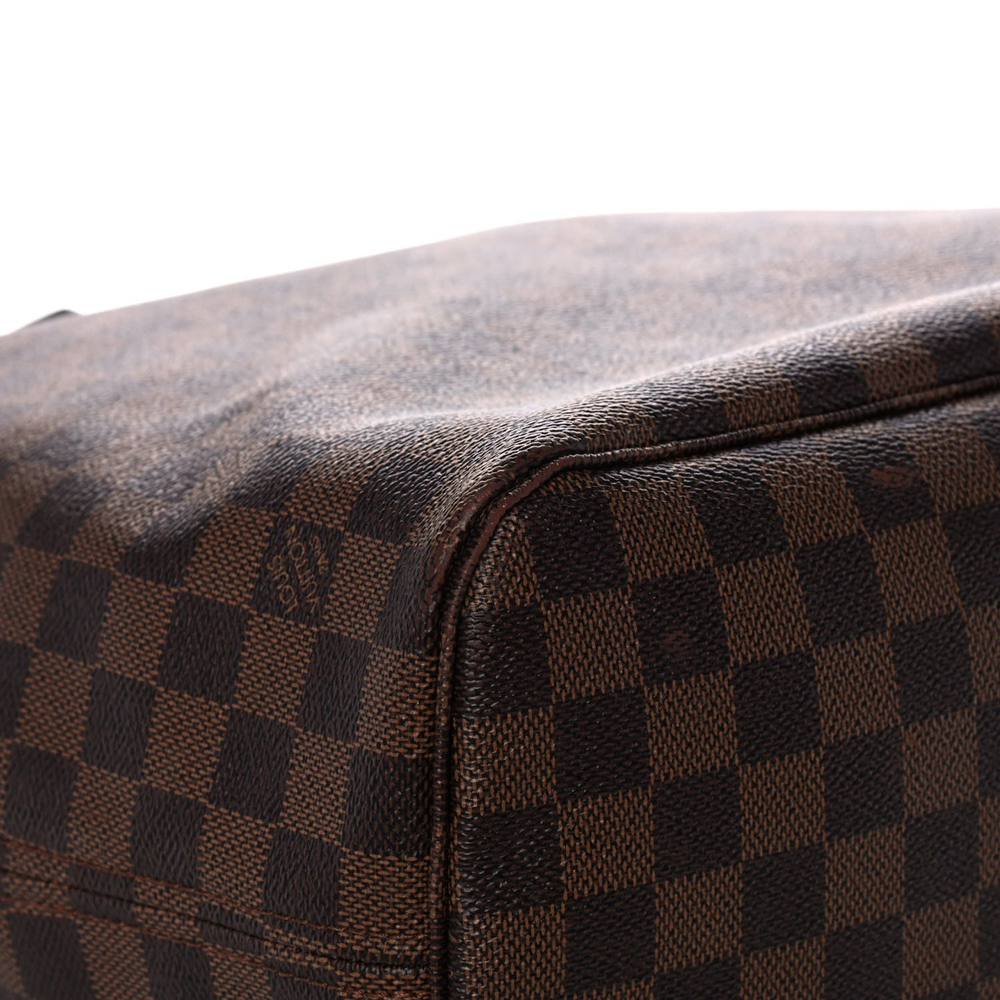 Damier Ebene Neo Neverfull MM Rose Ballerine