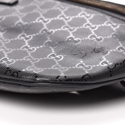 Gucci Imprime Monogram Belt Bag Black 9 of 9