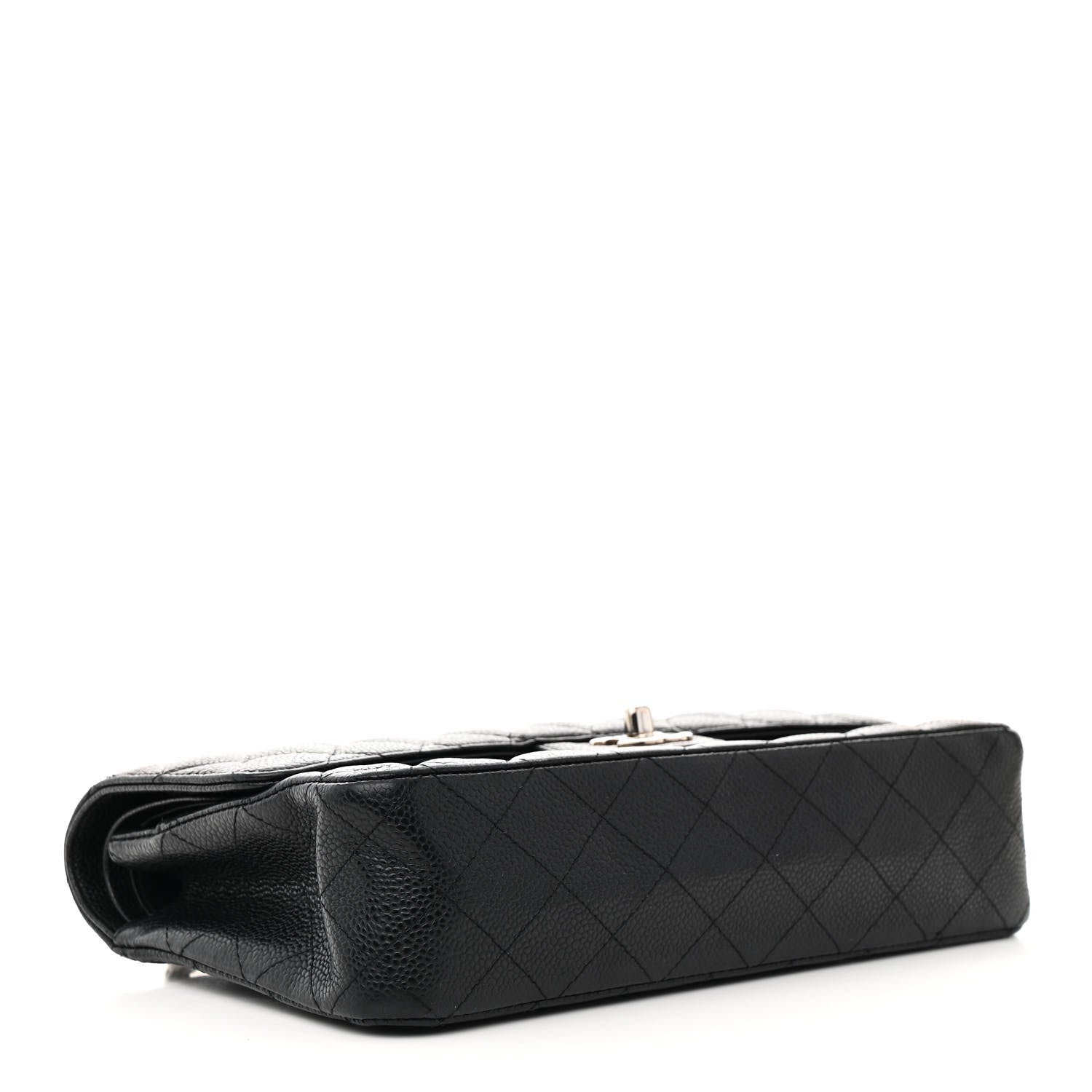 Chanel Caviar Quilted Medium Double Flap Black 4 of 14