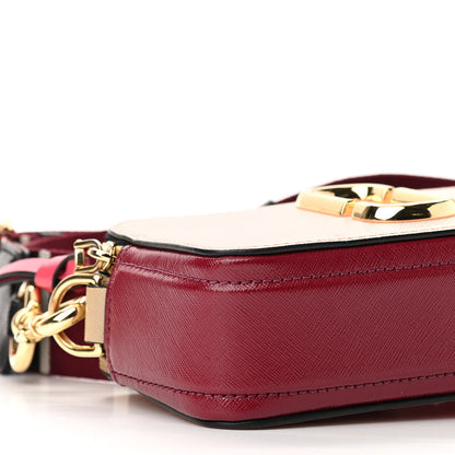 Marc Jacobs Saffiano Small Snapshot Camera Bag Rose Multicolor 9 of 13