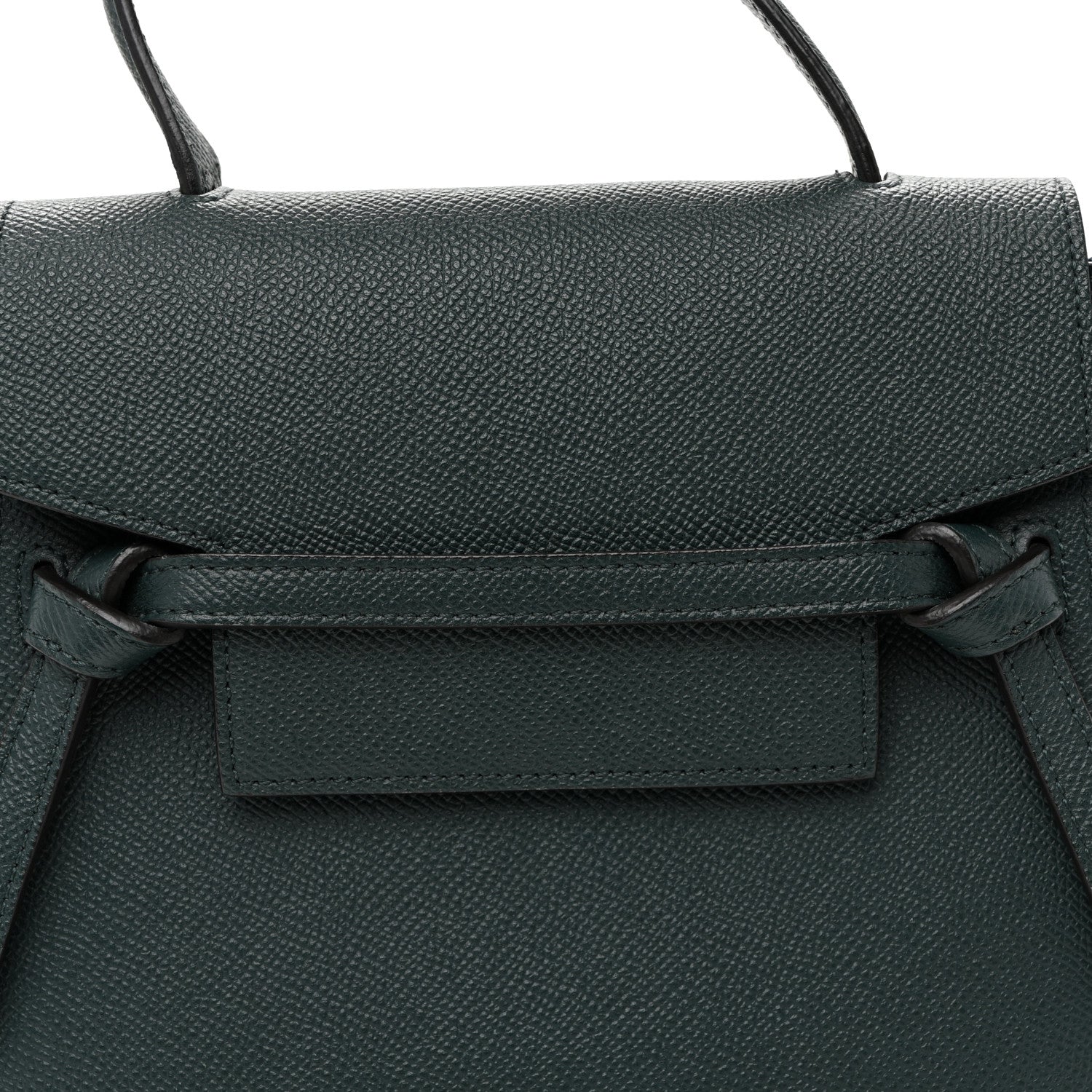 Celine Grained Calfskin Nano Belt Bag Abyss Blue 7 of 9