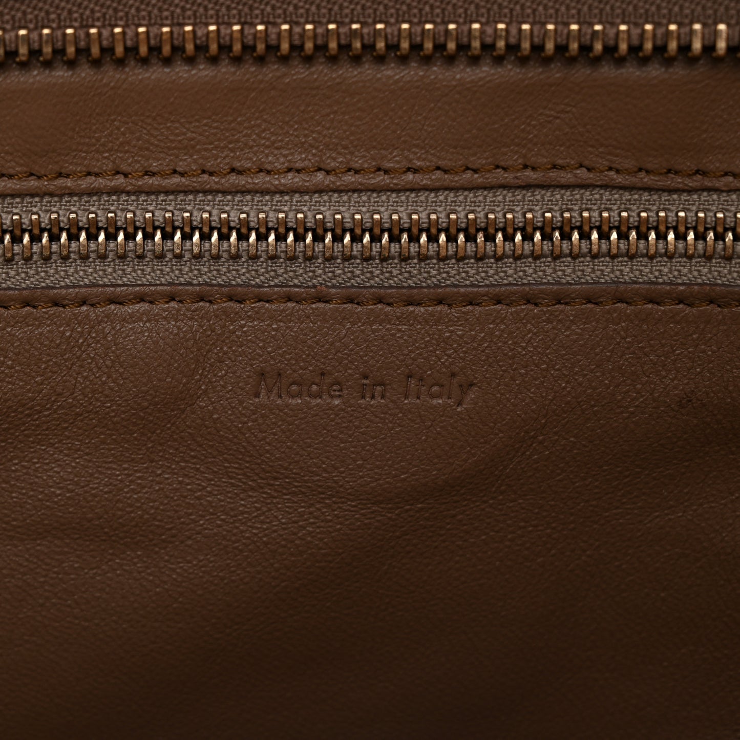 Smooth Calfskin Mini Luggage Camel
