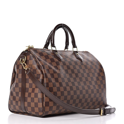 Louis Vuitton Damier Ebene Speedy Bandouliere 35 3 of 13