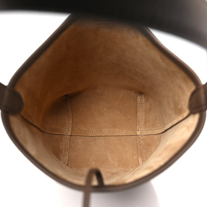 The Row Grained Calfskin Small N/S Park Tote Dark Olive 5 of 10