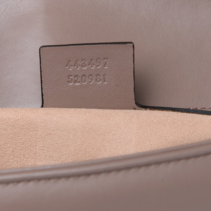 Gucci Calfskin Matelasse Small GG Marmont Shoulder Bag Porcelain Rose 7 of 9