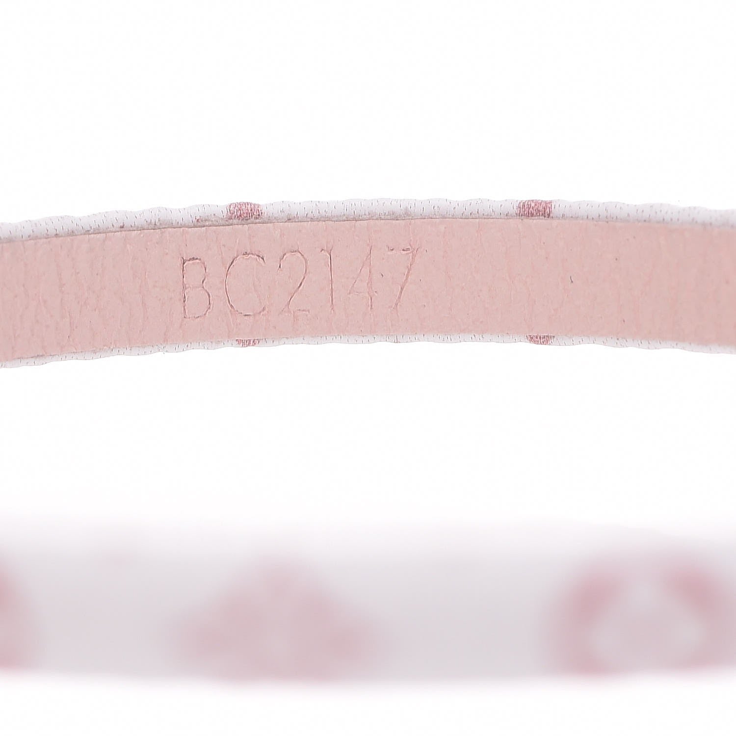 Louis Vuitton Monogram Mini Historic Bracelet 17 White 5 of 6