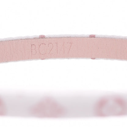 Louis Vuitton Monogram Mini Historic Bracelet 17 White 5 of 6