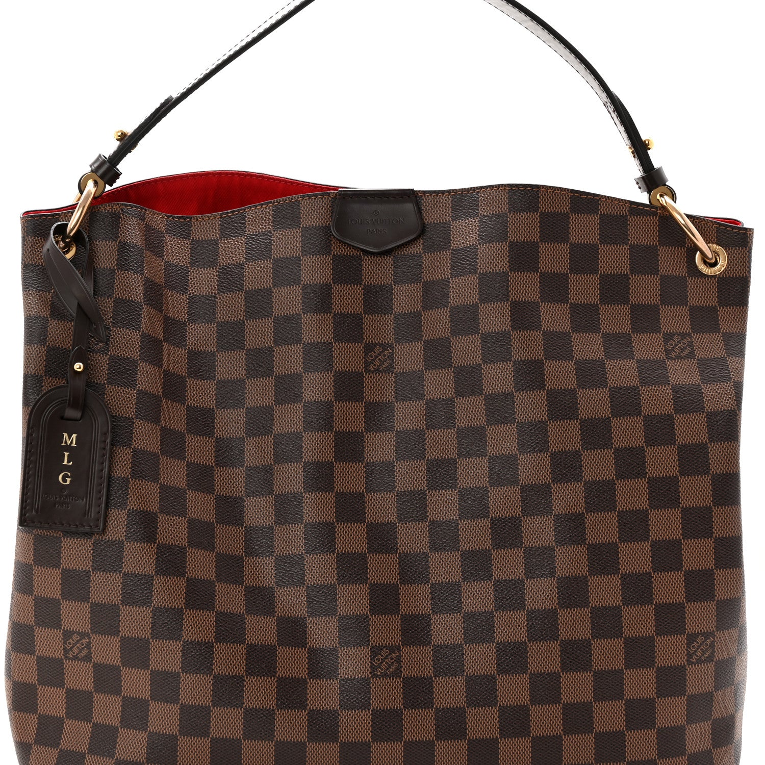 Louis Vuitton Damier Ebene Graceful MM 9 of 12