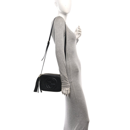 Gucci Pebbled Calfskin Small Soho Disco Bag Black 2 of 11