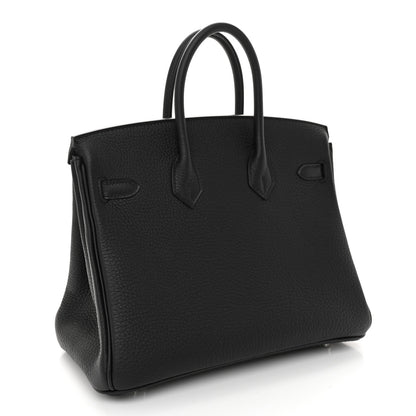 Hermes Togo Birkin 25 Black 3 of 12