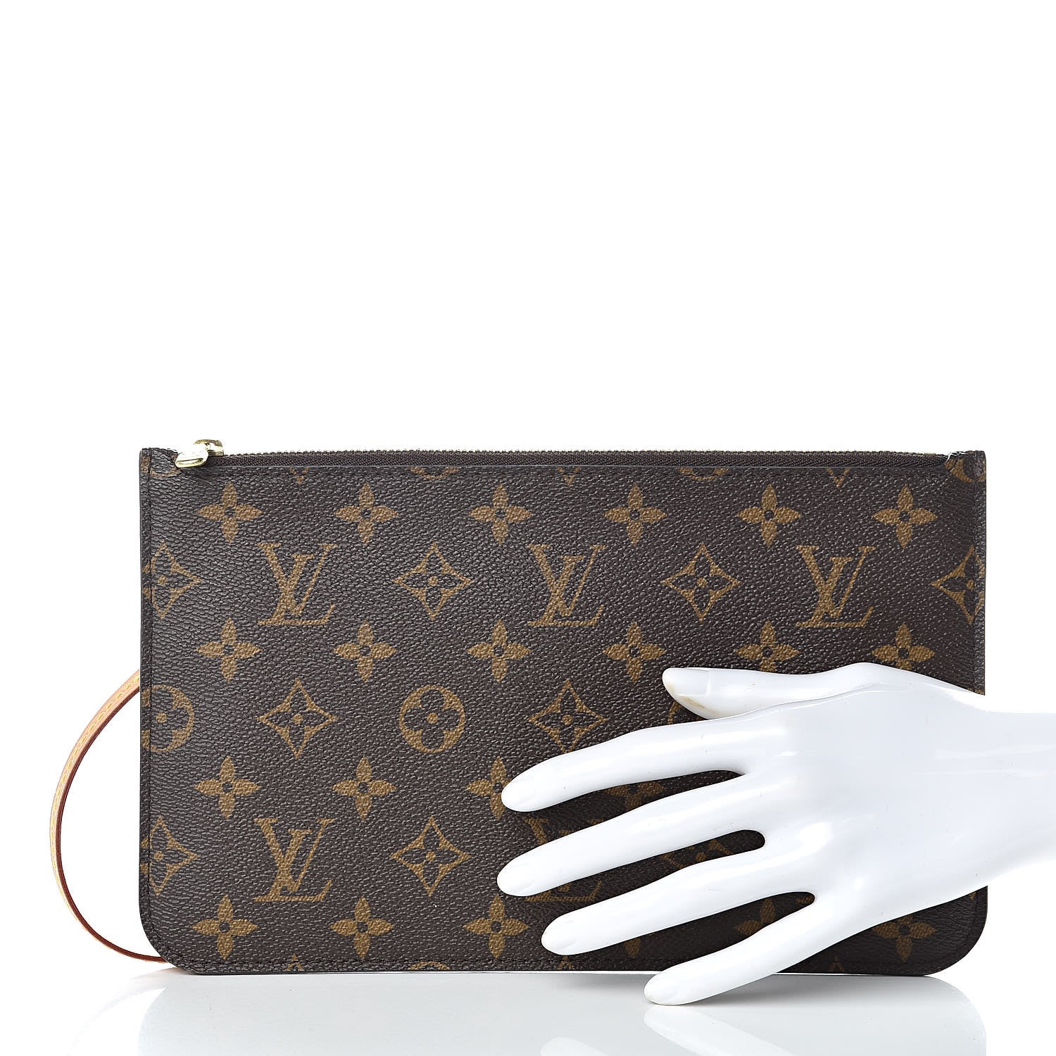 Louis Vuitton Monogram Neverfull MM GM Pochette 2 of 8