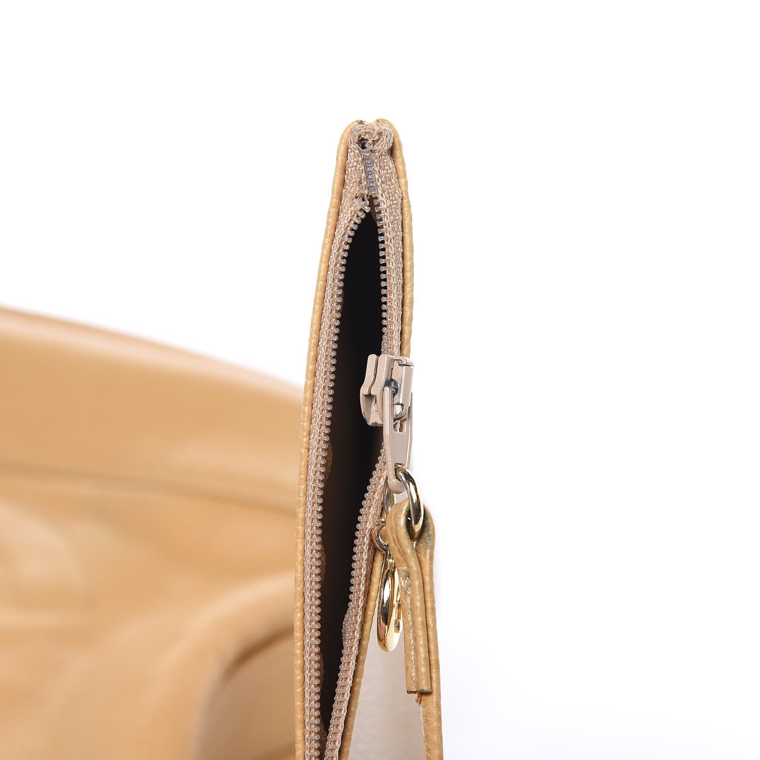 Chanel Caviar CC Sling Backpack Beige 9 of 12