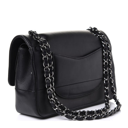 Chanel Calfskin Medium Classic Pure Double Flap Black 4 of 12