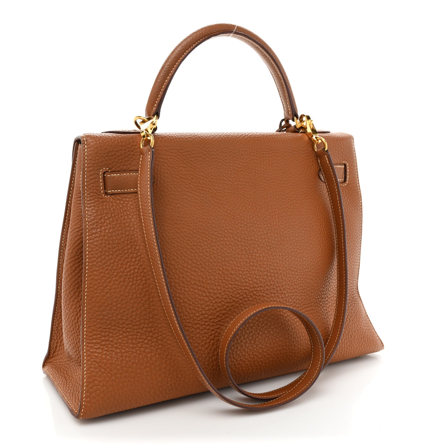 Hermes Fjord Sellier Kelly 32 Gold 3 of 22