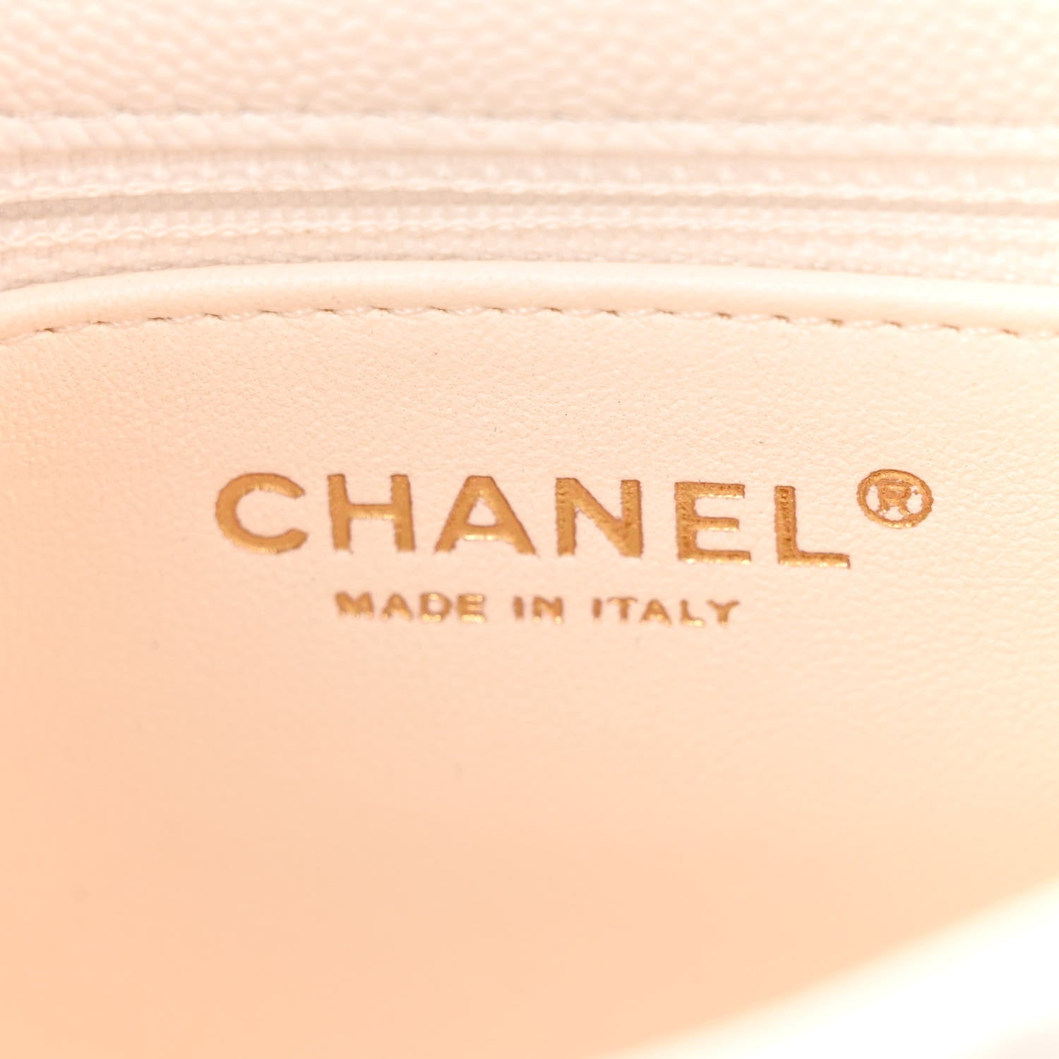 Chanel Caviar Quilted Mini Sweetheart Flap White 6 of 10