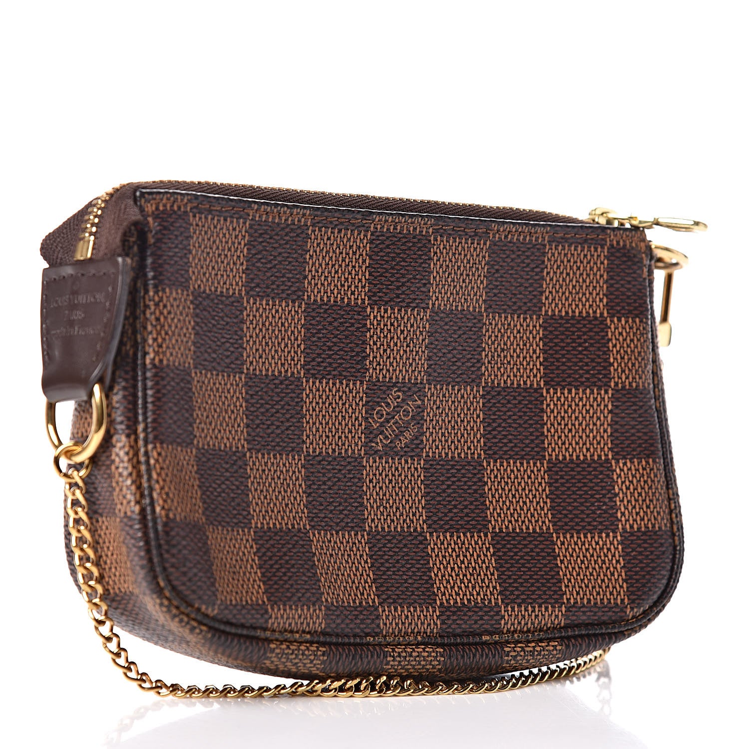 Louis Vuitton Damier Ebene Mini Pochette Accessories 3 of 9
