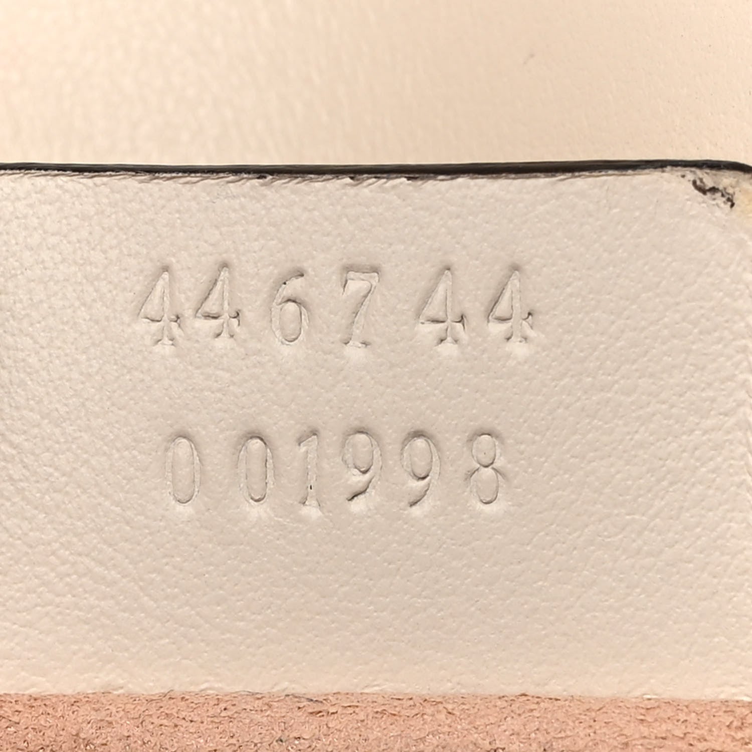 Gucci Calfskin Matelasse Mini GG Marmont Shoulder Bag White 7 of 17