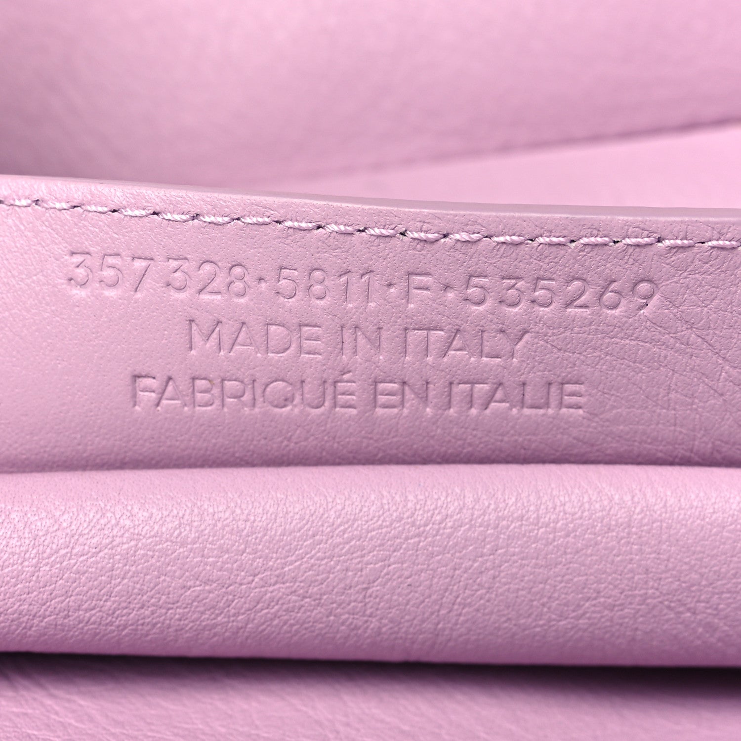 Balenciaga Veau Papier Sight Clutch Rose Orchid 7 of 13