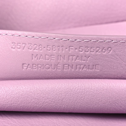 Balenciaga Veau Papier Sight Clutch Rose Orchid 7 of 13